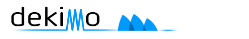 Dekimo logo transparant